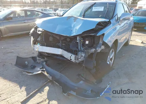 2010 Lexus Rx 350 z USA, uszkodzony, nr VIN 2T2BK1BA0AC012960